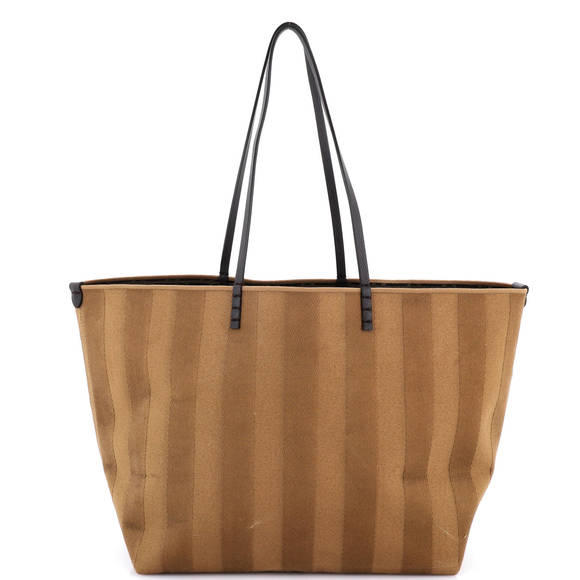Fendi Large Pequin Roll Tote Canvas - Picture 1 of 6